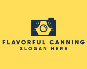 Photo Camera Booth logo design