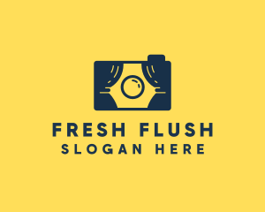 Photo Camera Booth logo design