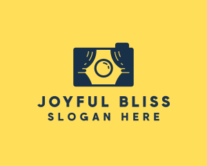 Photo Camera Booth logo design