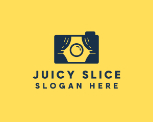 Photo Camera Booth logo design