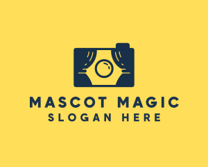 Photo Camera Booth logo design