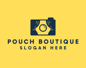 Photo Camera Booth logo design