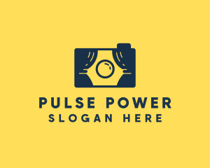 Photo Camera Booth logo design