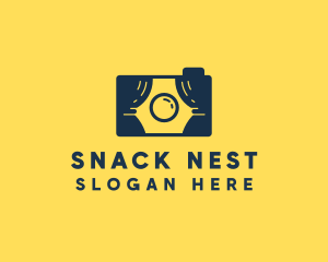 Photo Camera Booth logo design