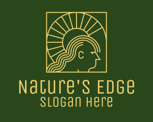 Nature Woman Spa  logo design