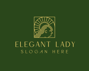 Lady Woman Spa  logo design