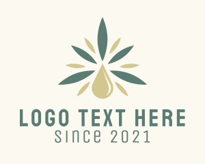 Cannabis Oil Drop  logo