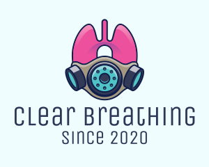 Lung Respirator Mask logo