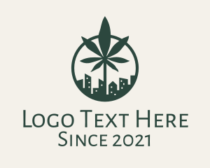 Marijuana Leaf City logo