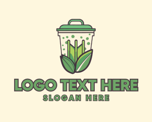 Recycling Trash Bin logo