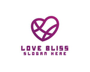 Heart Basketball Love logo