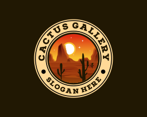 Desert Adventure Cactus logo