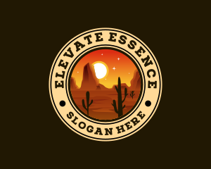 Desert Adventure Cactus logo