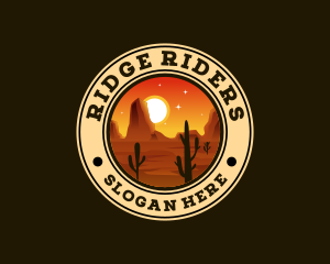 Desert Adventure Cactus logo design