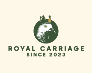 Royal Dove Pigeon logo design