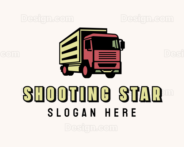 Cargo Truck Transport Logo