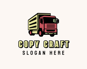 Cargo Truck Transport Logo