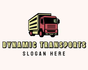 Cargo Truck Transport logo design