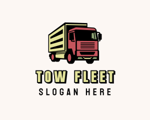 Cargo Truck Transport logo design