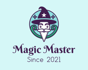 Magic Old Man  logo design