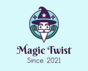 Magic Old Man  logo design