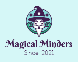 Magic Old Man  logo design