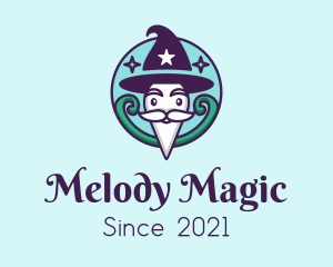 Magic Old Man  logo design