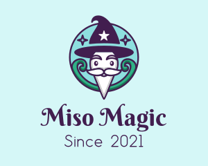 Magic Old Man  logo design