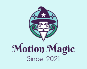 Magic Old Man  logo design