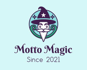 Magic Old Man  logo design