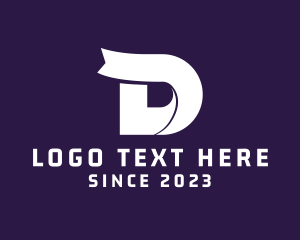Technology Developer Company Letter D logo