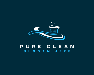 Clean Dental Toothbrush logo