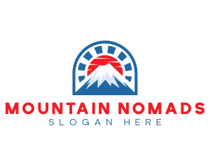 Japan Fuji Mountain logo design