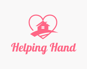 Pink Heart Home Logo