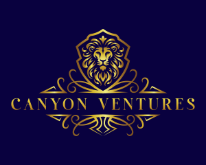 Luxury Lion Wealth logo design