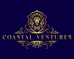 Luxury Lion Wealth logo design