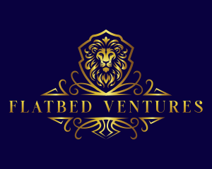 Luxury Lion Wealth logo design