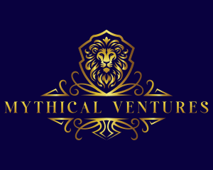 Luxury Lion Wealth logo design