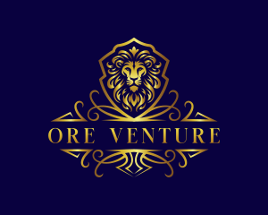 Luxury Lion Wealth logo design