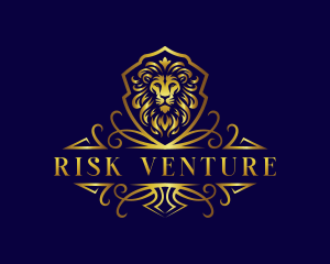 Luxury Lion Wealth logo design