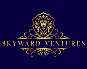 Luxury Lion Wealth logo design