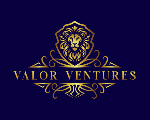 Luxury Lion Wealth logo design