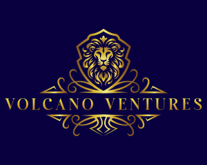 Luxury Lion Wealth logo design