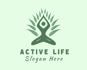 Wellness Yoga Spa logo design