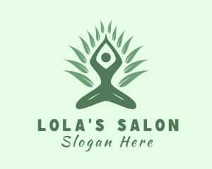 Wellness Yoga Spa logo design