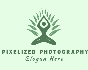 Wellness Yoga Spa logo design