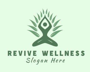 Wellness Yoga Spa logo design