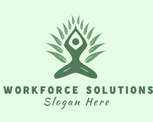 Wellness Yoga Spa logo design