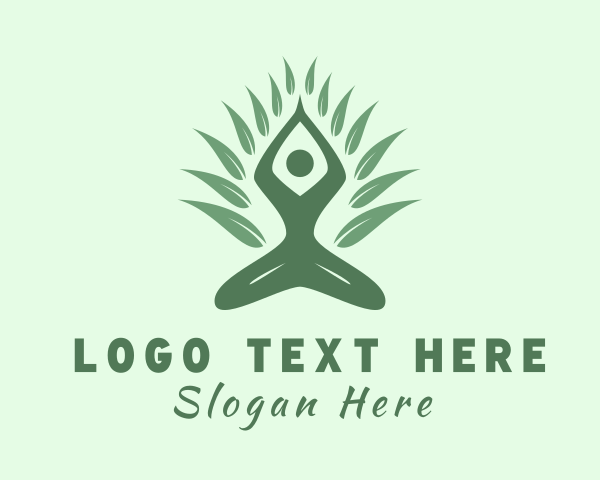 Yoga logo example 3