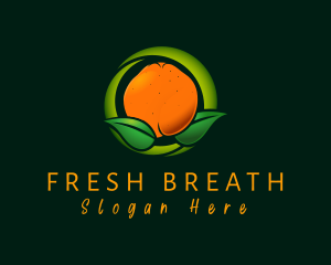 Fresh Orange Farm logo design